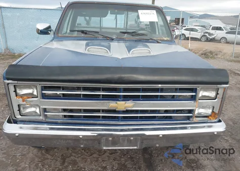 1985 Chevrolet K10 from USA, damaged, VIN 1GCEK14H2FJ102666